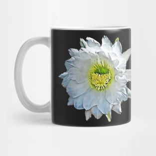 Arizona State Flower Saguaro Cactus Blossom Pattern Mug